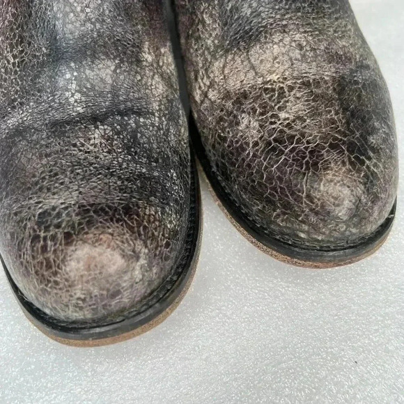 Steven By Steve Madden Reins Leather Knee High Distressed Riding Boots Brown 6.5 - Picture 11 of 16